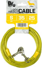 BV Pet Small Tie Out Cable for Dog up to 35 Pound, 25-Feet - PuriLite