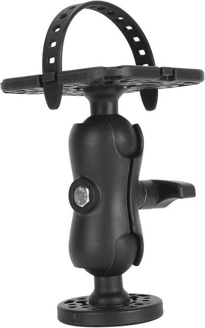 Fockety Fish Finder Mount Base, 360° Rotating Holder for Removable Adjustable Boat Fish Finder Electronic Mount, Stable Bracket for Canoe Kayak - PuriLite