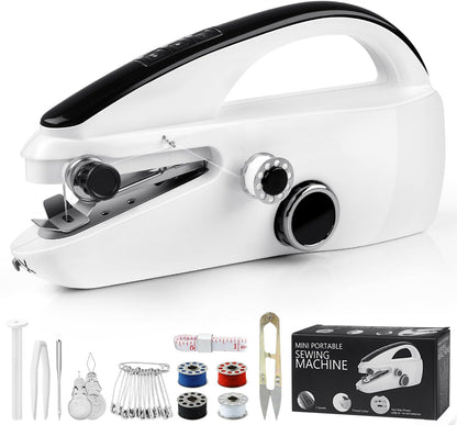 Handheld Sewing Machine, Dual Speed Hand Held Sewing Machine, Sewing Mini Portable Machine for Beginners, Adults, DIY, Home, Travel-G3 - PuriLite