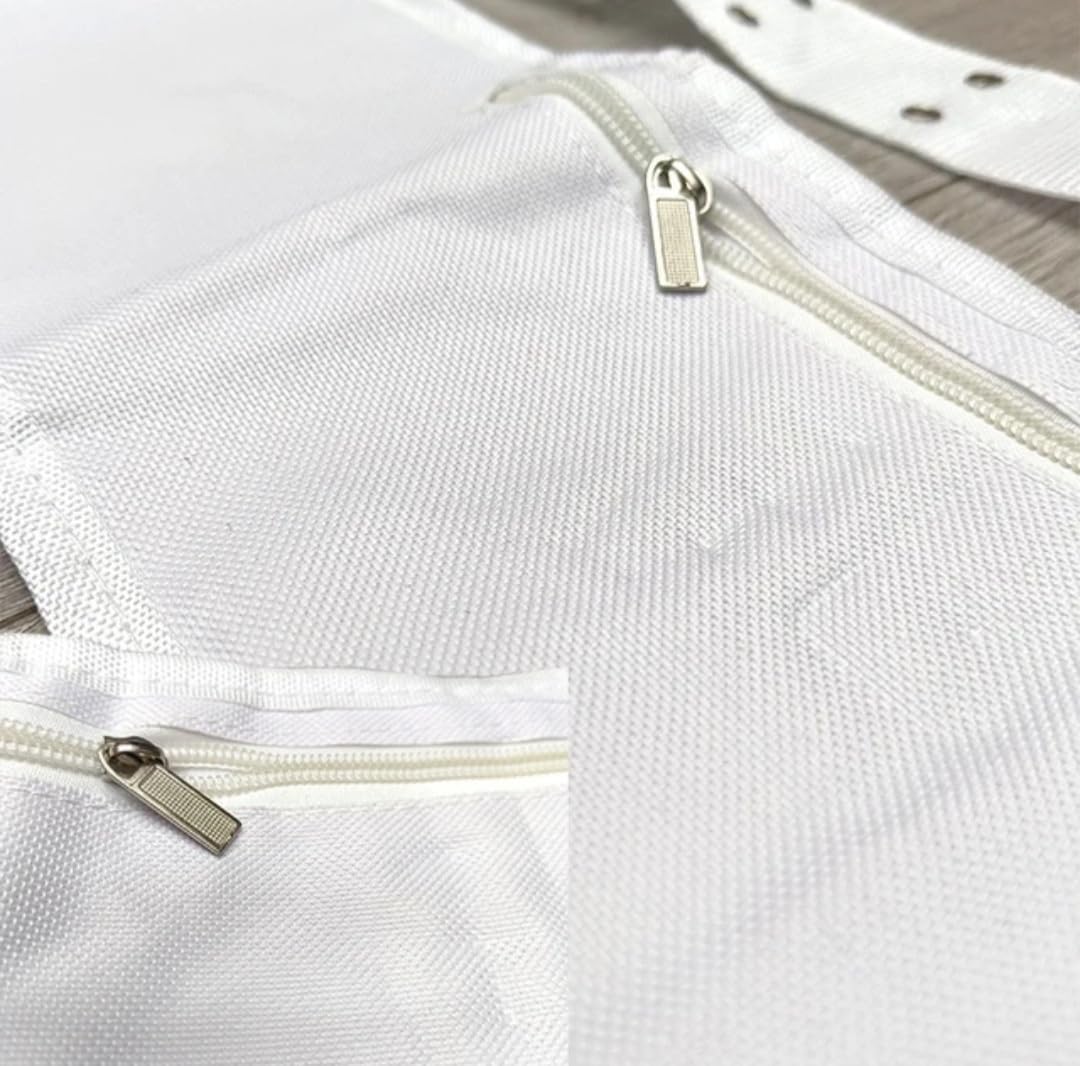 Purilite Select Ihram Belt for Hajj and Umrah – Adjustable Size with Front Pockets and Zippered Compartments - PuriLite