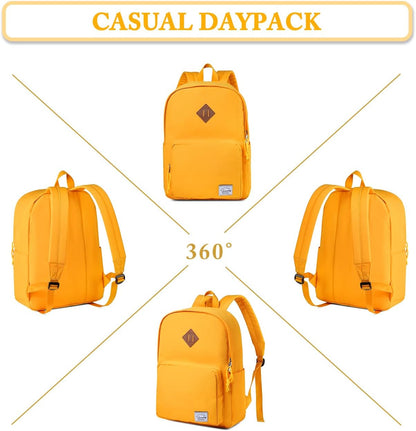 VASCHY Lightweight School Backpack for Women with Sleeve for 14" Laptop - PuriLite
