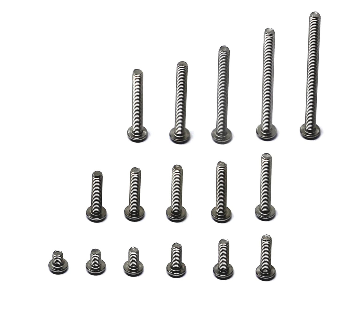 iexcell 50 Pcs M6 x 20mm Thread Pitch 1 mm Stainless Steel 304 Hex Socket Button Head Cap Screws Bolts Kit - PuriLite