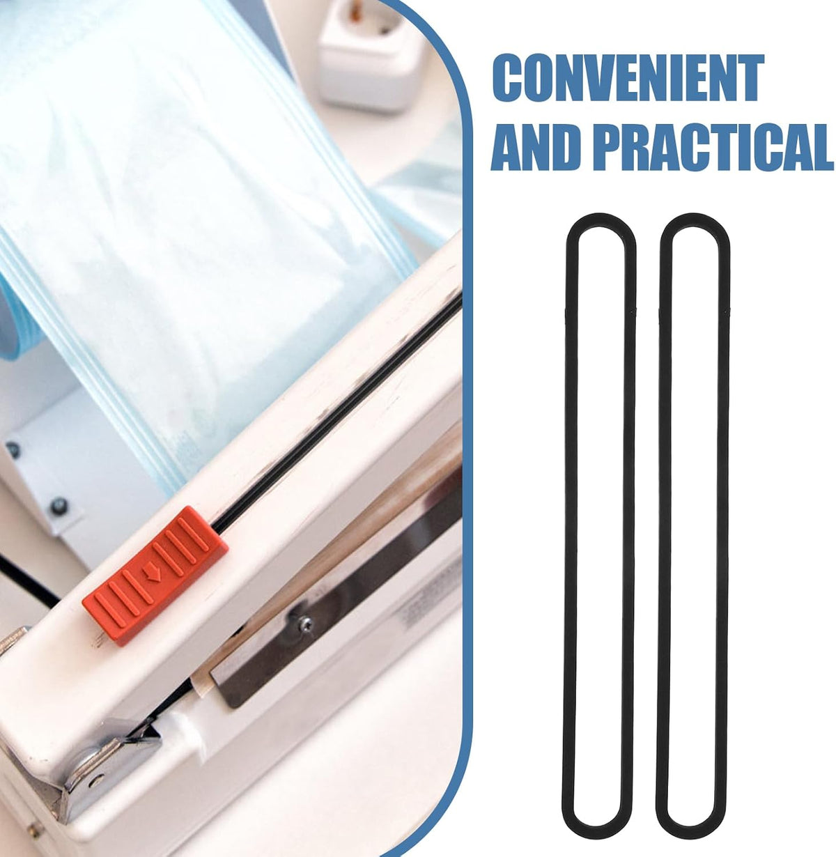 Purilite Select Vacuum Sealer Upper & Lower Gaskets – 2 Pack Compatible Replacement for Food Saver - PuriLite