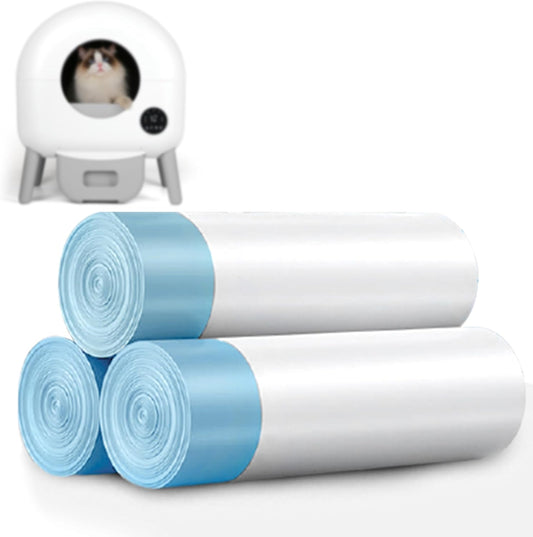 60 Count Cat Litter Box Liners for Automatic Cat Litter Box, Easy to Use 125 - PuriLite