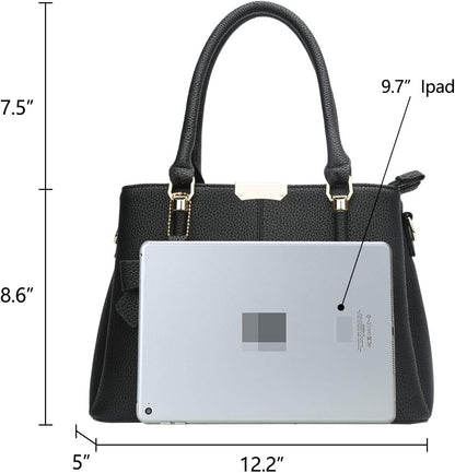 KKXIU Trendy Tote Bag for Women Lightweight Oxford Big Capacity Shoulder Purses and Handbags - PuriLite