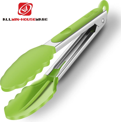 Purilite Select Silicone &amp; Stainless Steel Kitchen Tongs - PuriLite