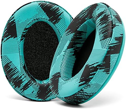 WC PadZ - The Ultimate Upgraded Earpads by Wicked Cushions - Compatible with Audio Technica, HyperX, SteelSeries Arctis & More - Extra Thick - Bigger Opening - Softer Memory Foam | (Speed Racer) - PuriLite