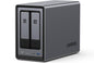 UGREEN NASync DXP2800 2-Bay Desktop NAS, Auto Backup Organize Phones/PCs Private Cloud Storage for Home & Office, Intel N100 Quad-core CPU, 8GB DDR5 RAM, 2.5GbE, Dual M.2 Slots, 4K HDMI (Diskless) - PuriLite