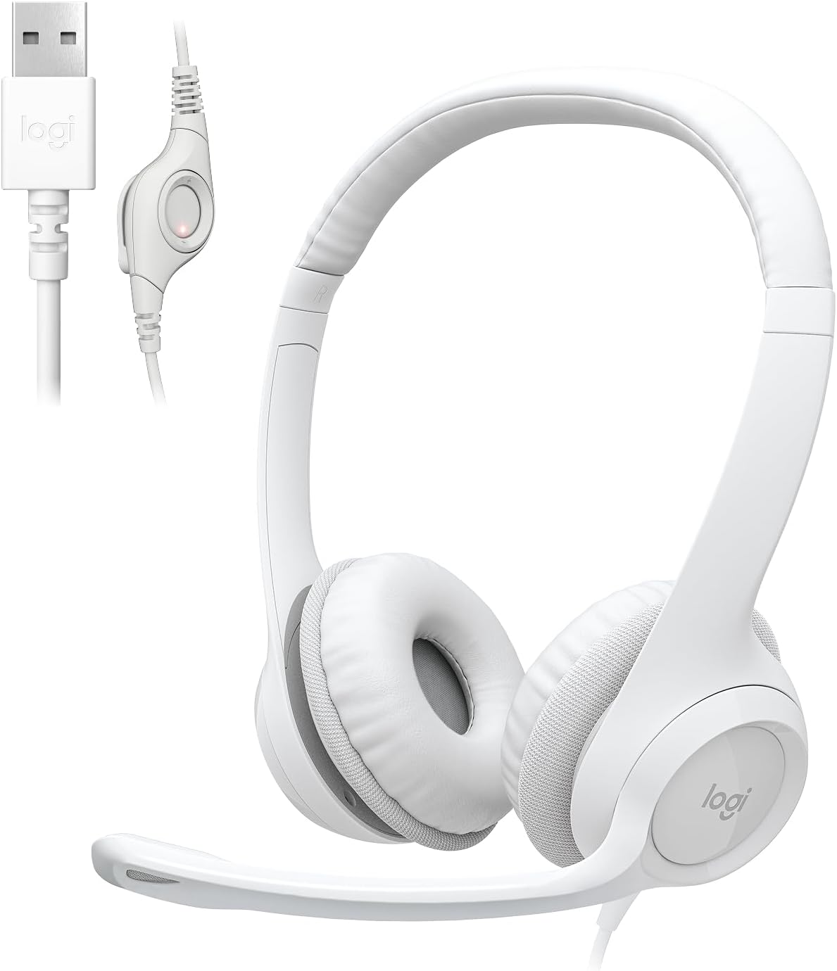 Logitech Zone 301 Wireless Bluetooth Headset with Noise-Canceling Microphone, Compatible with Windows, Mac, Chrome, Linux, iOS, iPadOS, Android – Graphite - PuriLite