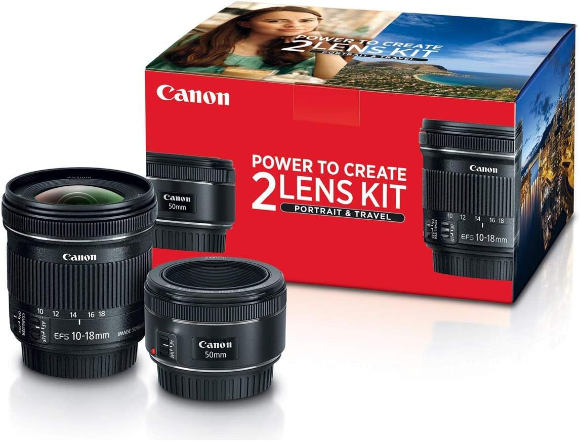 Canon EF 50mm f/1.8 STM Normal Lens for EF Cameras - PuriLite