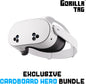 Meta Quest 3S 128GB — Dive into Mixed Reality — Unreal Device. Unreal Price. — Gorilla Tag Cardboard Hero Bundle — Amazon Exclusive - PuriLite