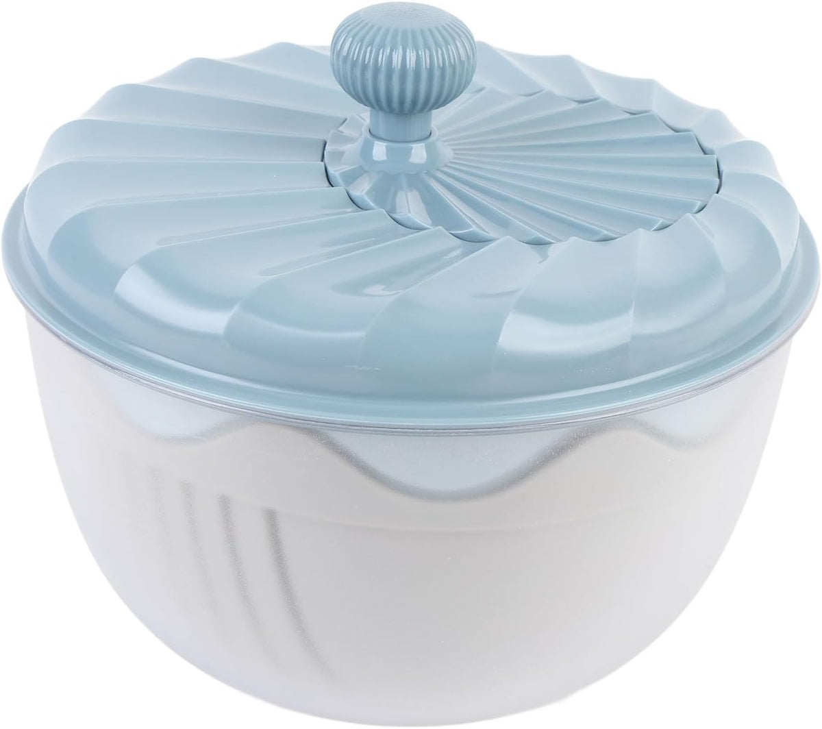 Salad Spinner High Efficiency Multifunctional Easy Using Vegetable Washer and Salad Chopper for Home (Beige) - PuriLite