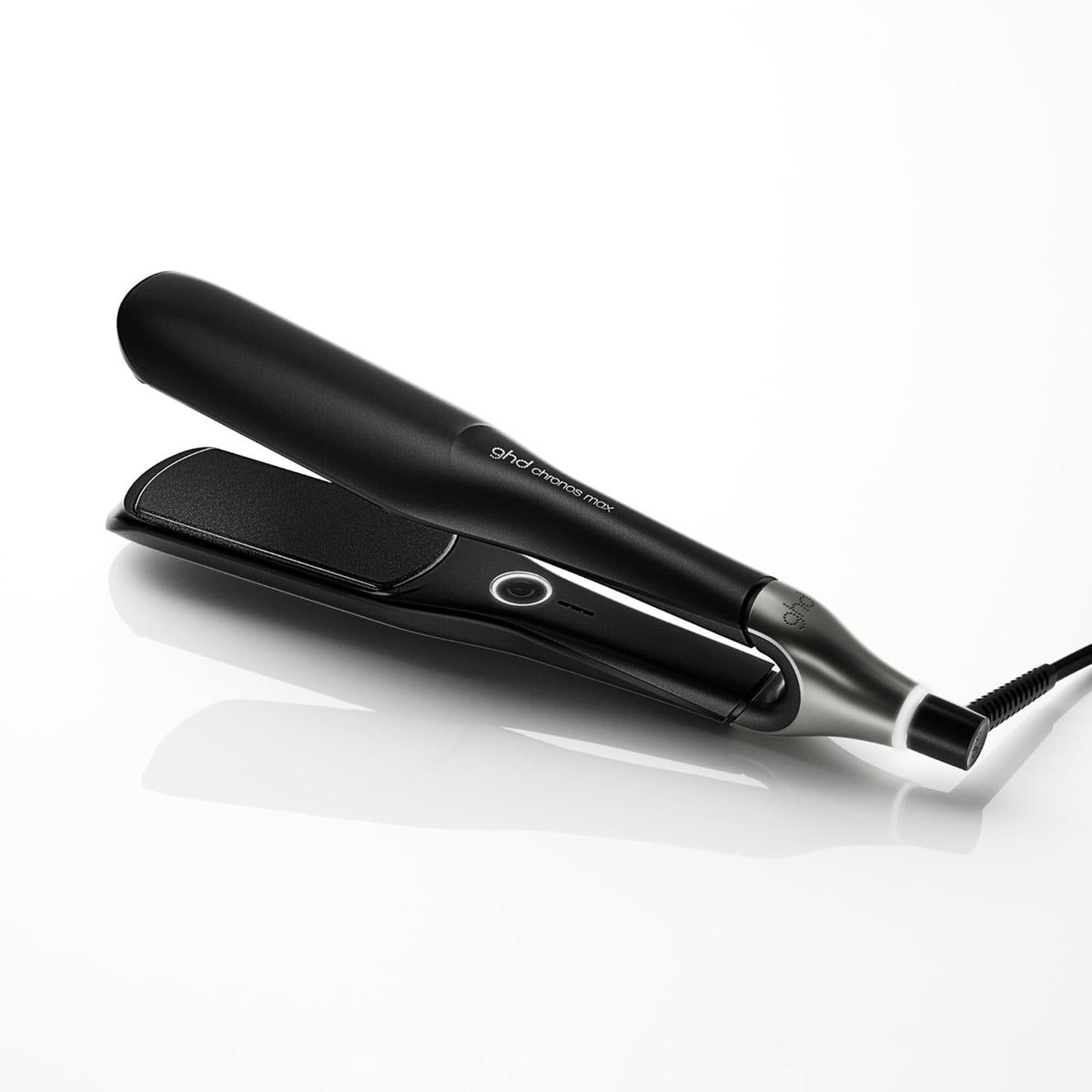 ghd Chronos & Chronos Max Stylers | 1" and 2" Wide, Flat Iron Hair Straighteners | 3X Faster Styling | More Shine, Less Frizz & 3X Straighter in One Stroke, Results that Last 24hrs | 85% More Shine, 2X Less Frizz, No Heat Damage - PuriLite