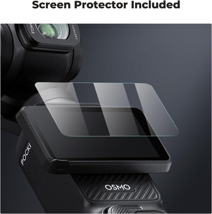 K&F Concept Wide-Angle Lens Compatible with DJI Osmo Pocket 3, Magnetic Attach/Multi-Coated/Optical Glass - PuriLite