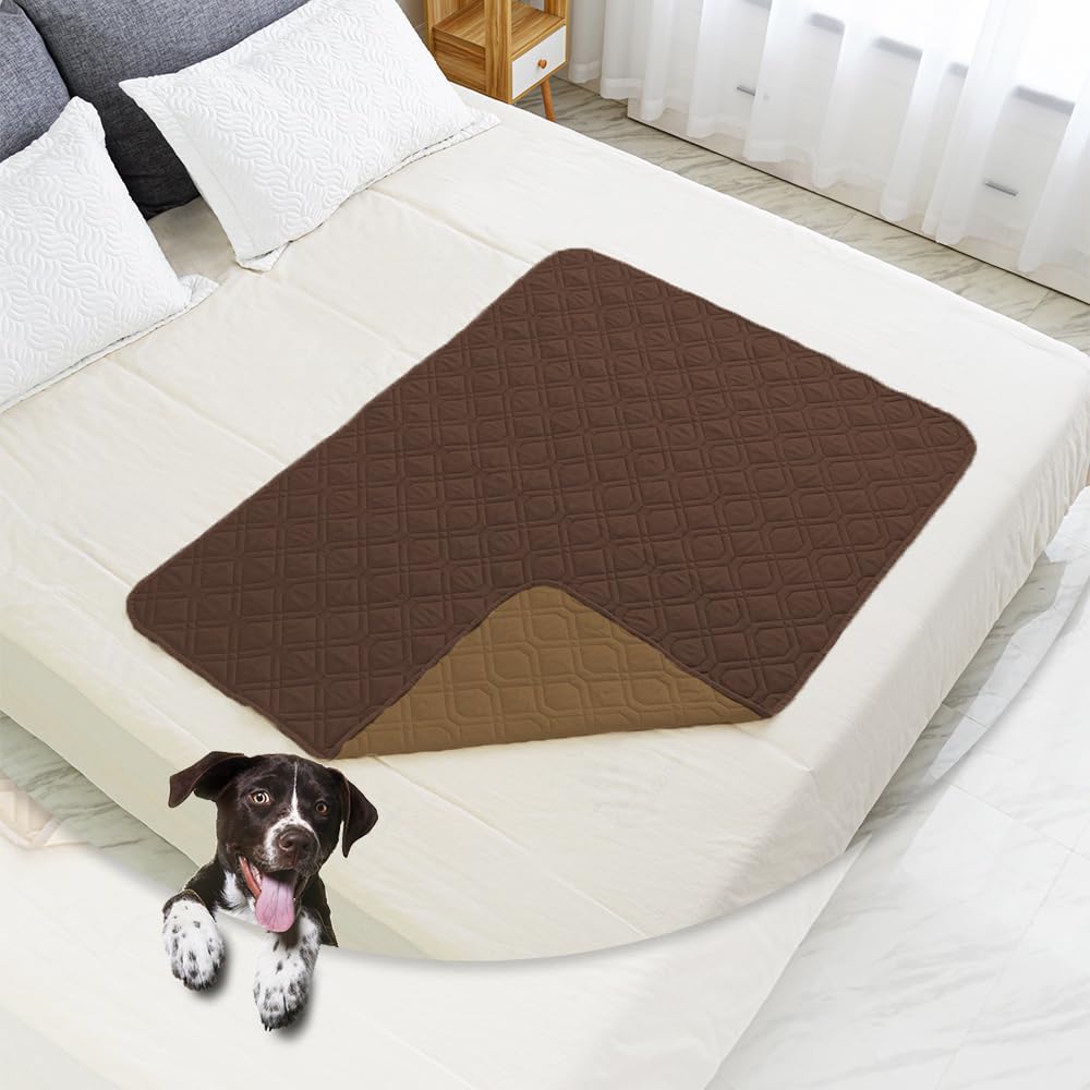Ameritex Waterproof Dog Bed Cover Pet Blanket for Furniture Bed Couch Sofa Reversible - PuriLite
