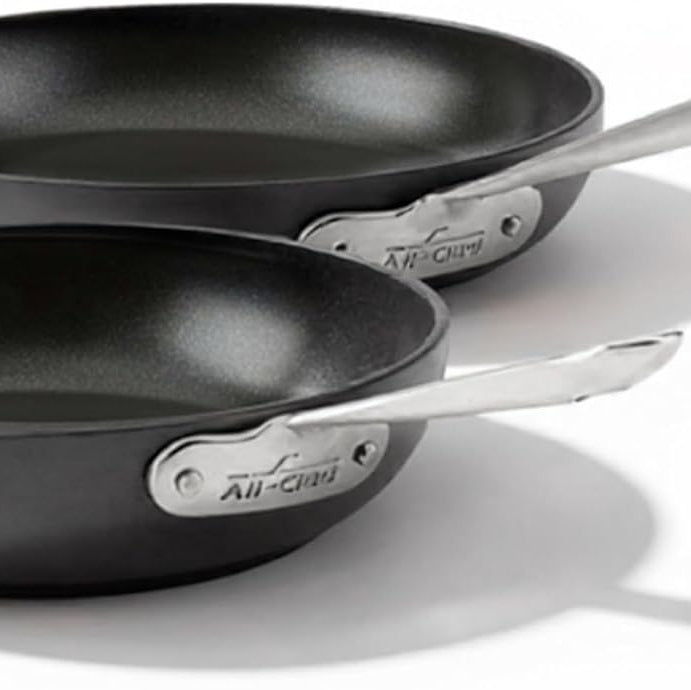 All-Clad HA1 Nonstick, 2-Piece Fry Pan Set, Induction Ready