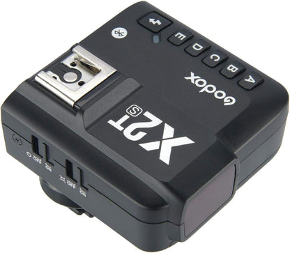 Godox X2T-S TTL Wireless Flash Trigger for Sony Bluetooth Connection Supports iOS/Android App Contoller, 1/8000s HSS, TCM Function,Relocated Control-Wheel,New AF Assist Light - PuriLite