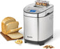 Starfrit Electric Bread Maker - 2lb Loafs - Non-Stick Removable Pan - Automatic Nut Dispenser - 13 Preset Programs - 550W