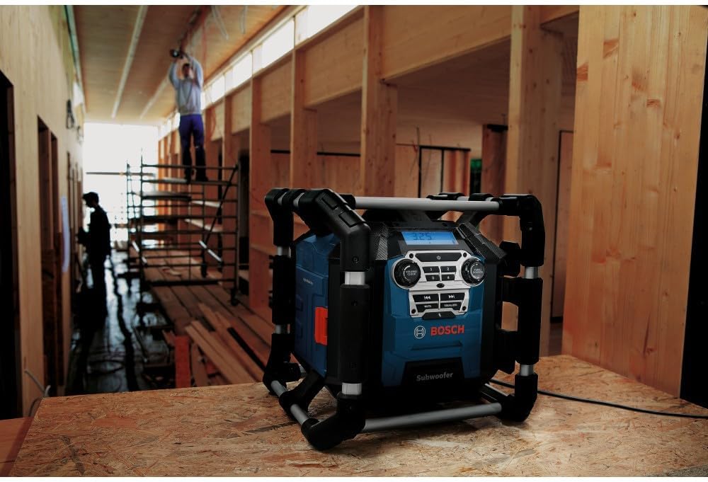 Bosch GPB18V-2CN 18V Compact Jobsite Radio with Bluetooth® 5.0 - PuriLite