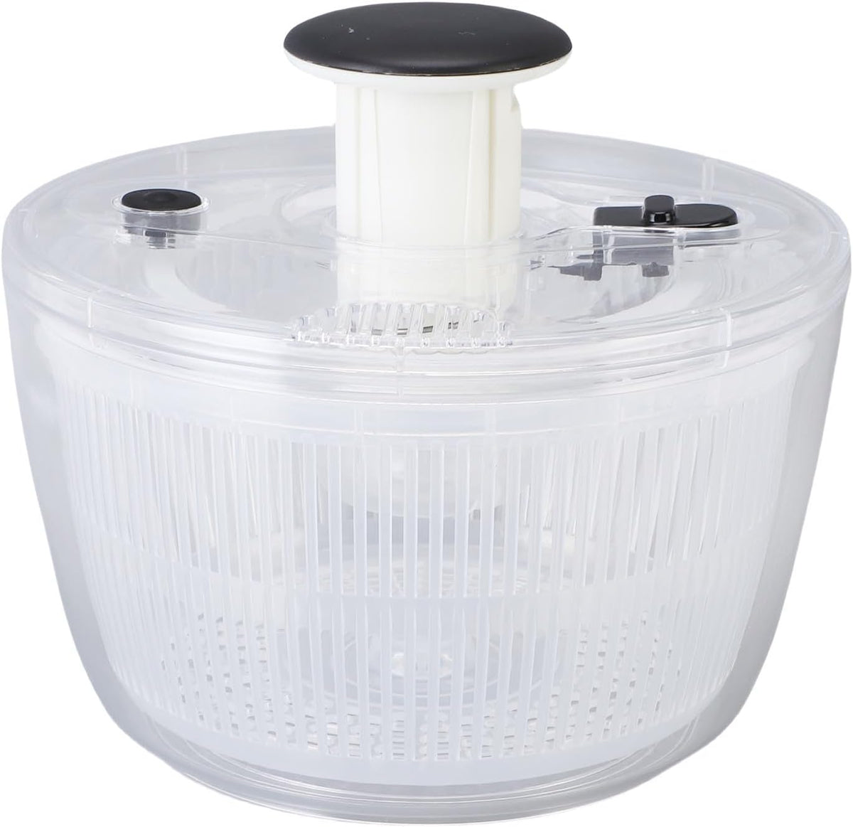 Vegetable Washer Dryer, Salad Spinner Anti Slip Base Home (Large 24x24cm / 9.4x9.4in) - PuriLite