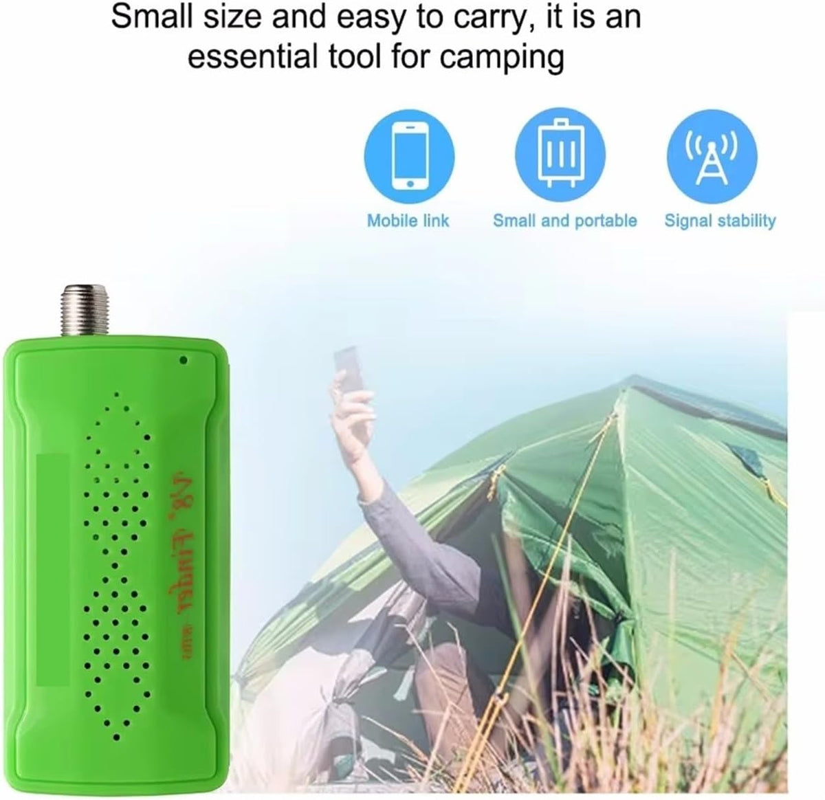 V8 Sat Finder Mini Satfinder DVB S / S2 Digital Signal Satellite Receiver for Dish Network Directv - PuriLite