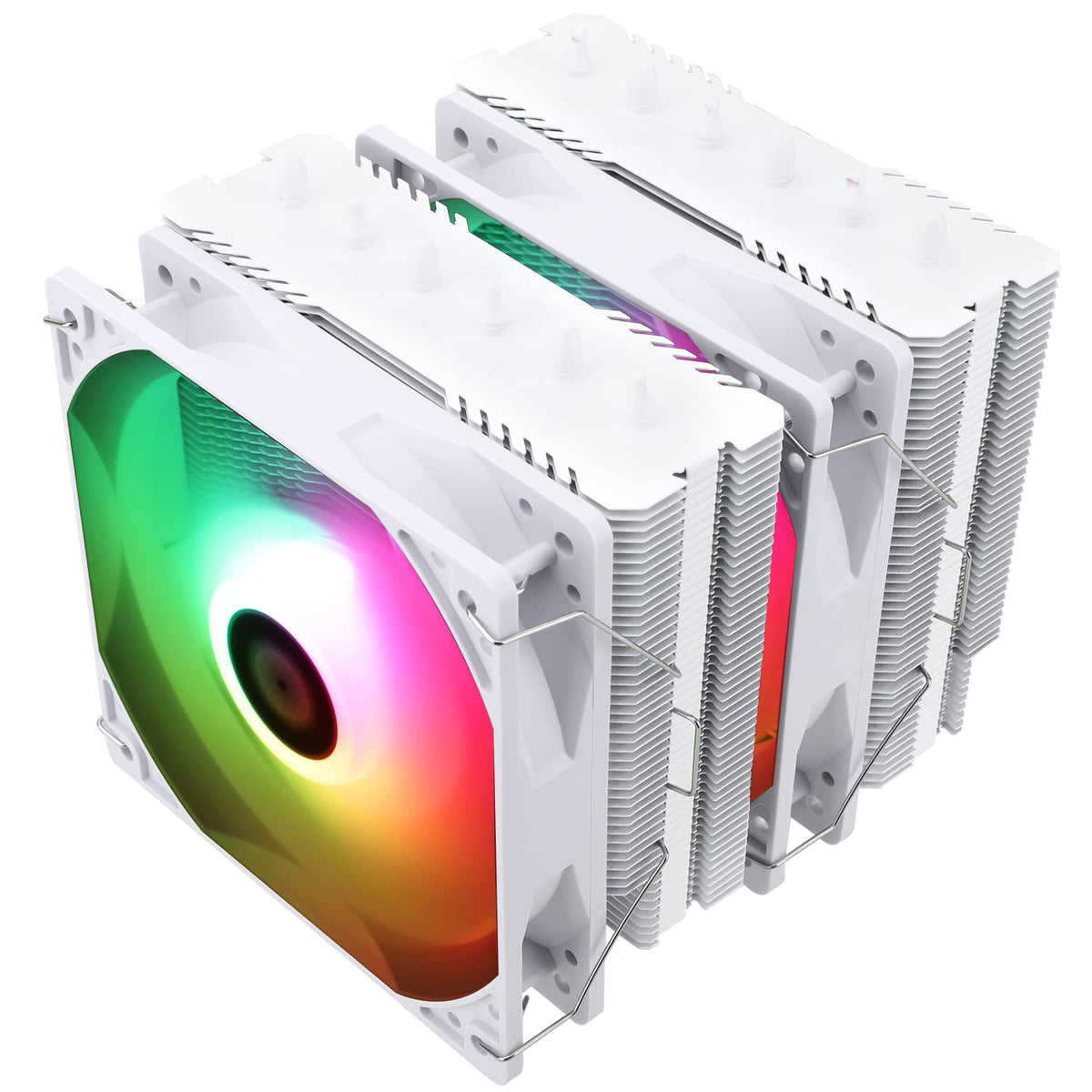 Thermalright Peerless Assassin 120 SE Black CPU Cooler, 6 Heat Pipes AGHP Technology, Dual 120mm PWM Fans, 1550RPM Speed, for AM4/AM5 and Intel LGA 1700/1851/115X/1200,Computer CPU Cooling - PuriLite