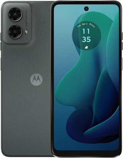 Motorola Moto G 5G (2024), (128GB+128GB SD Card) 6.6" 120Hz Display. 50MP Camera, 5000mAh Battery, Unlocked Smartphone (with 128 GB SD Card) - Sage Green (Renewed) - PuriLite