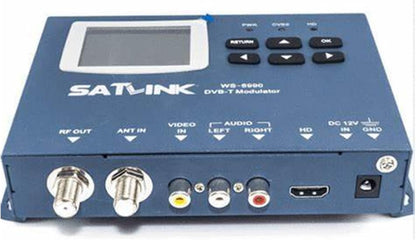 WS-6990 1080p Terrestrial 1 Route DVB-T DVB-C ISDBT ISDB-T Modulator H.264 WS6990 Digital Finder Meter Vs ST-6503 - PuriLite