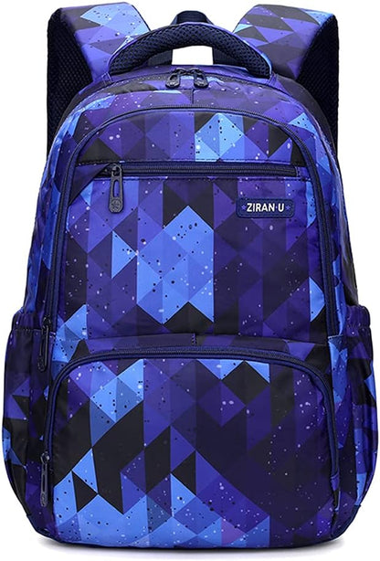 Kids Backpack for Boys Girls Nylon Elementary School Bags Durable Children Bookbags Casual Travel Back Pack - PuriLite