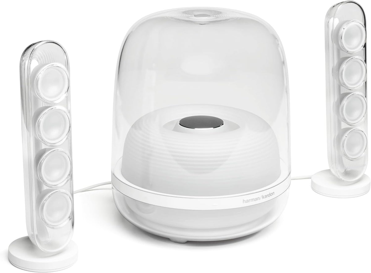 Harman Kardon SoundSticks 4 Bluetooth Speaker System, Black (HKSOUNDSTICK4BLKAM) - PuriLite