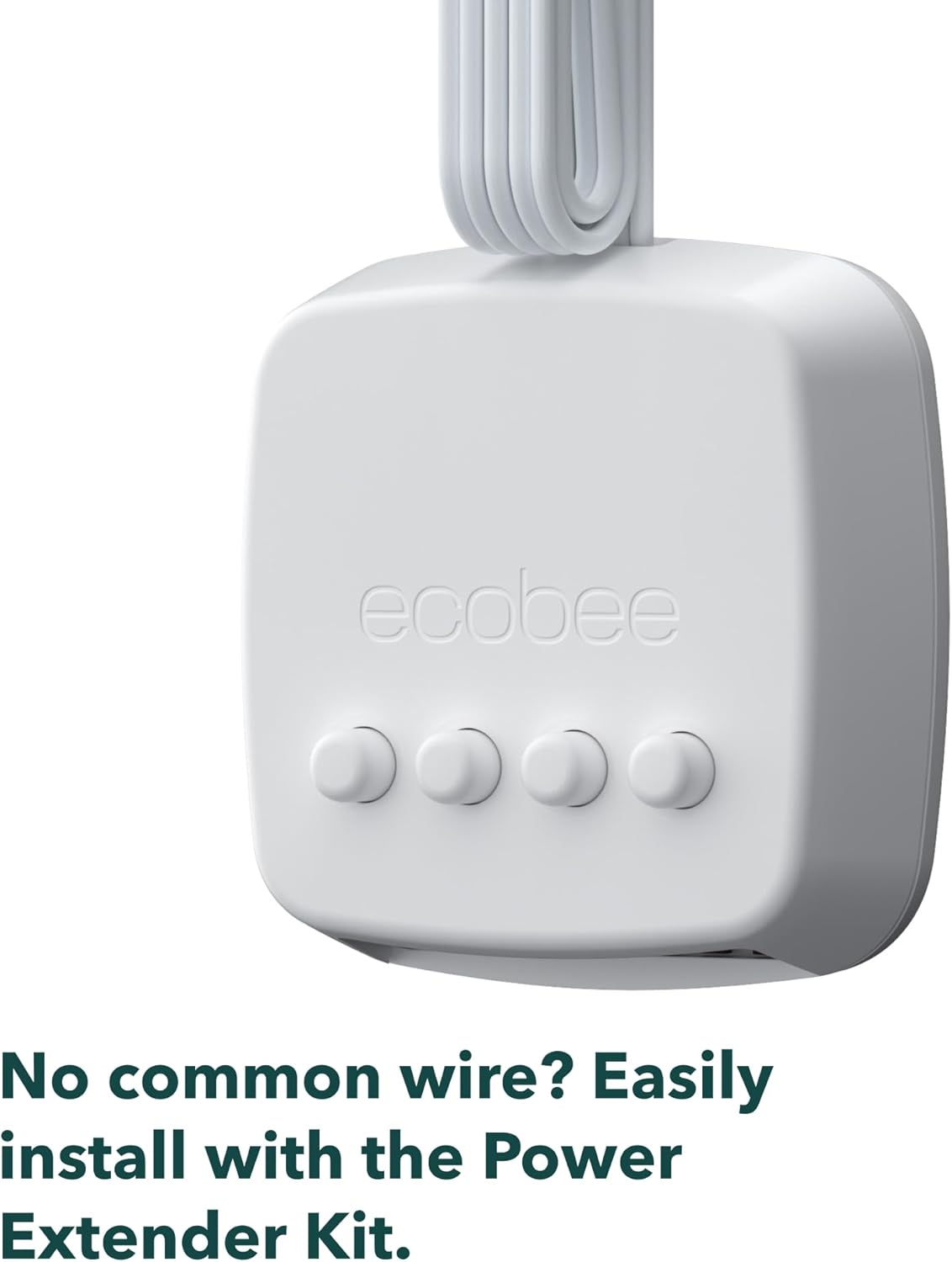 ecobee Power Extender Kit C-Wire Adapter - Made for ecobee Smart Thermostats - Programmable WiFi Thermostat Accessory - PuriLite