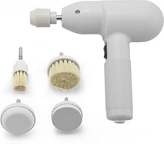 Face Brush Set Skin Care Portable Electric Facial Scrub Brush Instrument Elitzia ETLW019B - PuriLite