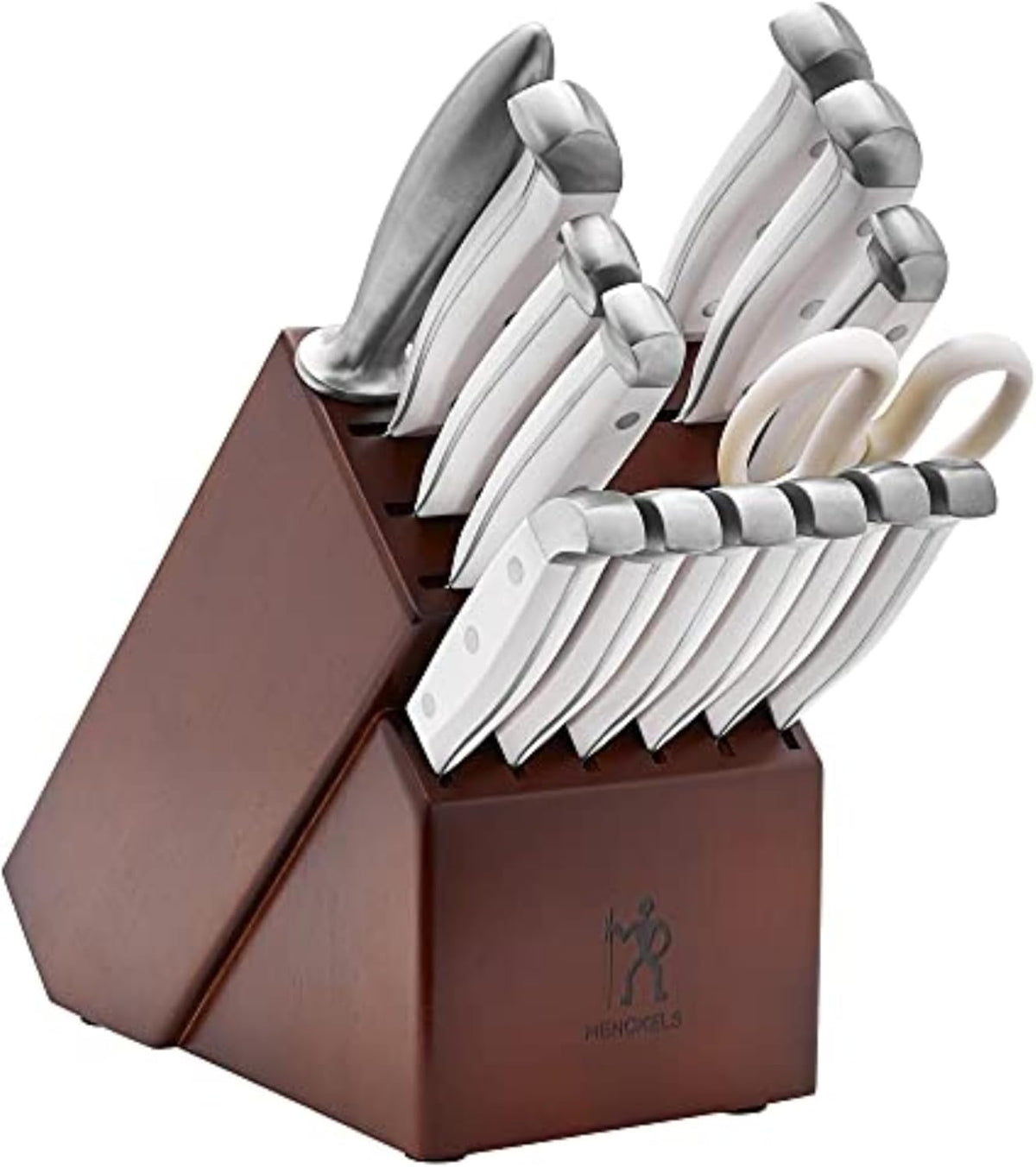 J.A. Henckels International Statement 20-pc Knife Block Set - Dark Brown - PuriLite