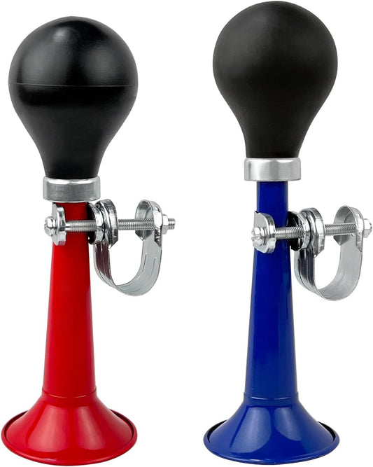 EZYoutdoor Aluminum Alloy Bike Horn Bicycle Horns,Metal Bicycle Horns for Kids,Cycling Air Horn,Retro Bike Horns for Kids Bikes - PuriLite