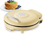 Bear Electric Griddle, 11.8'' Smokeless Indoor Grill with Nonstick Baking Frying Pan, Adjustable Temperature Control, 1500W Electric Skillet for Breakfast Lunch Dinner Snacks, Panini Crepe Pizza Maker - PuriLite