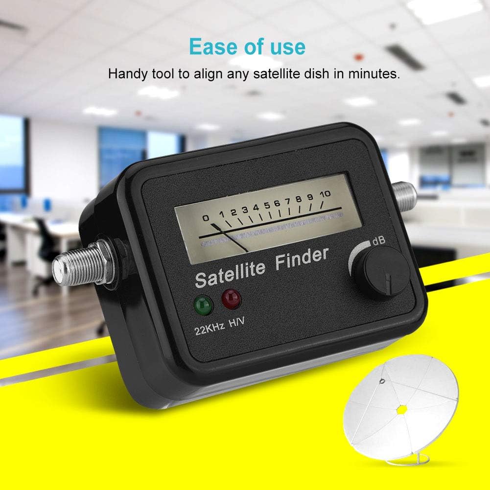Satellite Finder Antenne Bell Expressvu Hd 9502 Satellite Finder with Black Background and White Sat Finder 13-18V Dc Satellite Finder - PuriLite