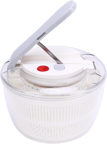 SENECESLI Salad Spinner, Easy Press Vegetable Dryer PP for Lettuce (Black) - PuriLite