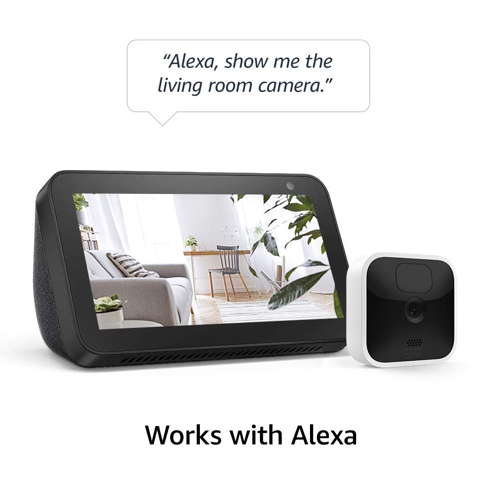 Blink Indoor (3rd Gen) – wireless, HD security camera with two-year battery life, motion detection, and two-way audio – 5 camera system - PuriLite