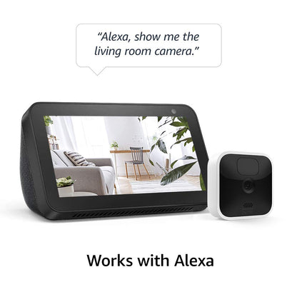 Blink Indoor (3rd Gen) – wireless, HD security camera with two-year battery life, motion detection, and two-way audio – 5 camera system - PuriLite