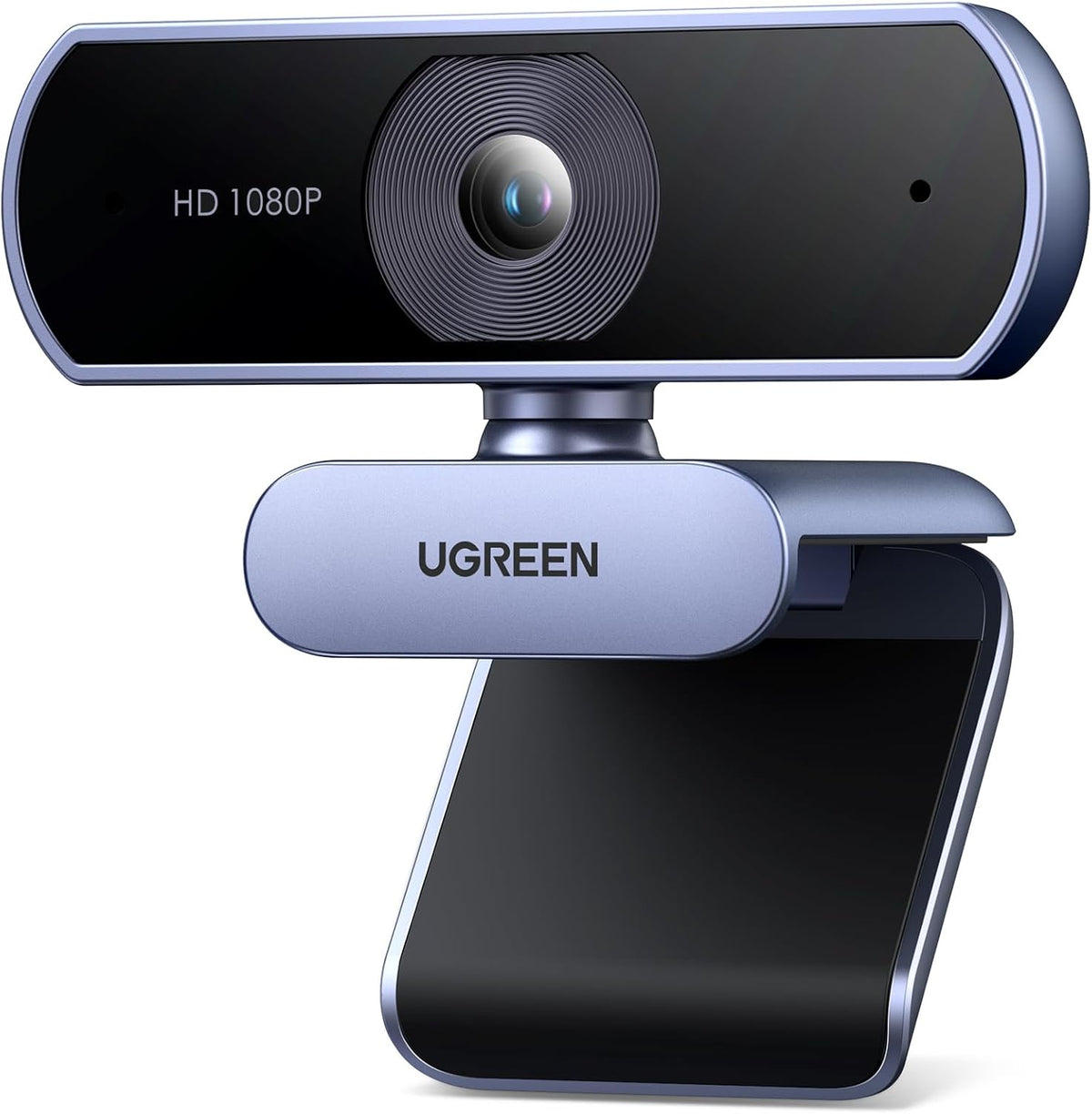 UGREEN 2K Webcam, Webcam for PC Ultra HD 1440P Computer Camera with Microphone, PC Camera with Privacy Cover, USB-A Web Camera for Streaming, Conferencing, Video Calling, Zoom, Skype, Teams, Facetime - PuriLite