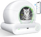 Self Cleaning Cat Litter Box – NBBX 2025 Upgraded Smart Odor-Control Robot with APP & Touch Panel | 65L Capacity, Auto Waste Removal & Deodorization | Ultra-Quiet Low Entry Box for Multiple Cats - PuriLite