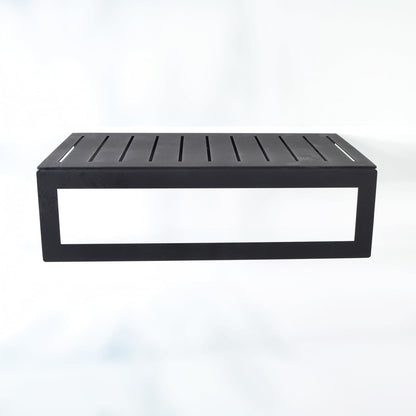 Uyart Home Towel Holder with Shelf Organizer Kitchen and Bathroom Accessories, Black, NG-001 - PuriLite