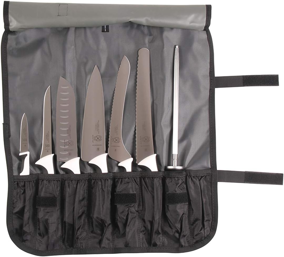 Mercer Culinary M23860 Millennia Black Handle, 8.5-Inch Narrow, Fillet Knife - PuriLite