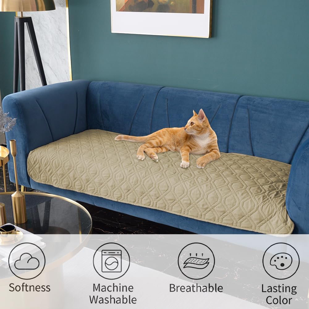 Ameritex Waterproof Dog Bed Cover Pet Blanket for Furniture Bed Couch Sofa Reversible - PuriLite