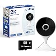 Lorex 2K Wi-Fi Smart Lightbulb Camera | E26/E27 Socket | Pan-Tilt View, Color Night Vision, Person & Vehicle Detection | 2-Way Talk | Alexa/Google | Cloud & Local Storage - PuriLite