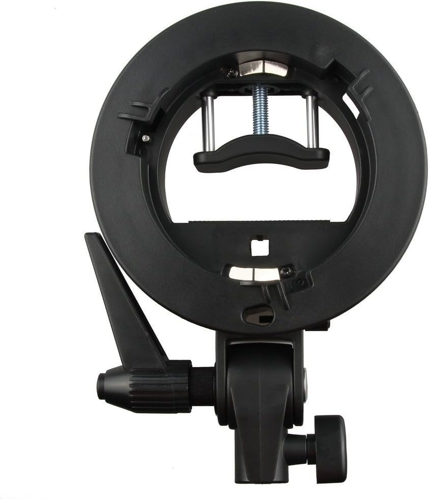 Godox S-Type Bracket Bowens S Mount Holder for Speedlite Flash Snoot Softbox Honeycomb - PuriLite