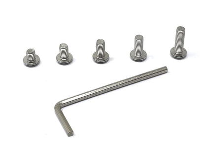 iexcell 50 Pcs M6 x 20mm Thread Pitch 1 mm Stainless Steel 304 Hex Socket Button Head Cap Screws Bolts Kit - PuriLite