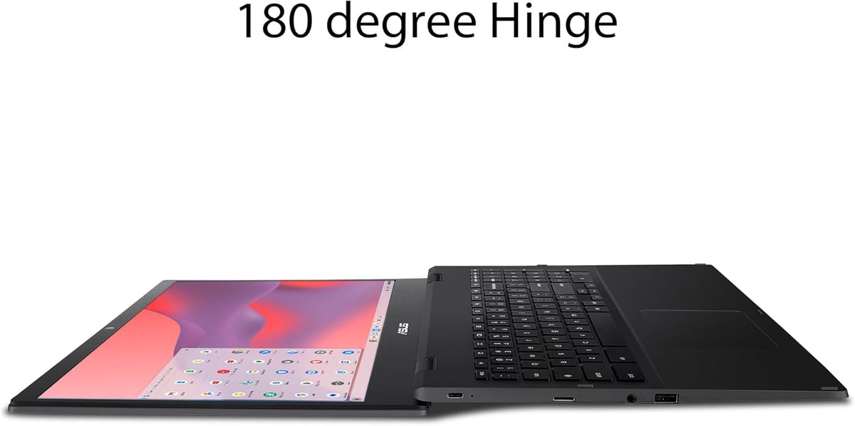 ASUS Chromebook CX1 Laptop, 15.6" Full HD NanoEdge Display, Intel Celeron N4500 Processor, 64GB eMMC Storage, 4GB RAM, Wi-Fi 6 ChromeOS, CX1500CKA-DH03-CB - PuriLite
