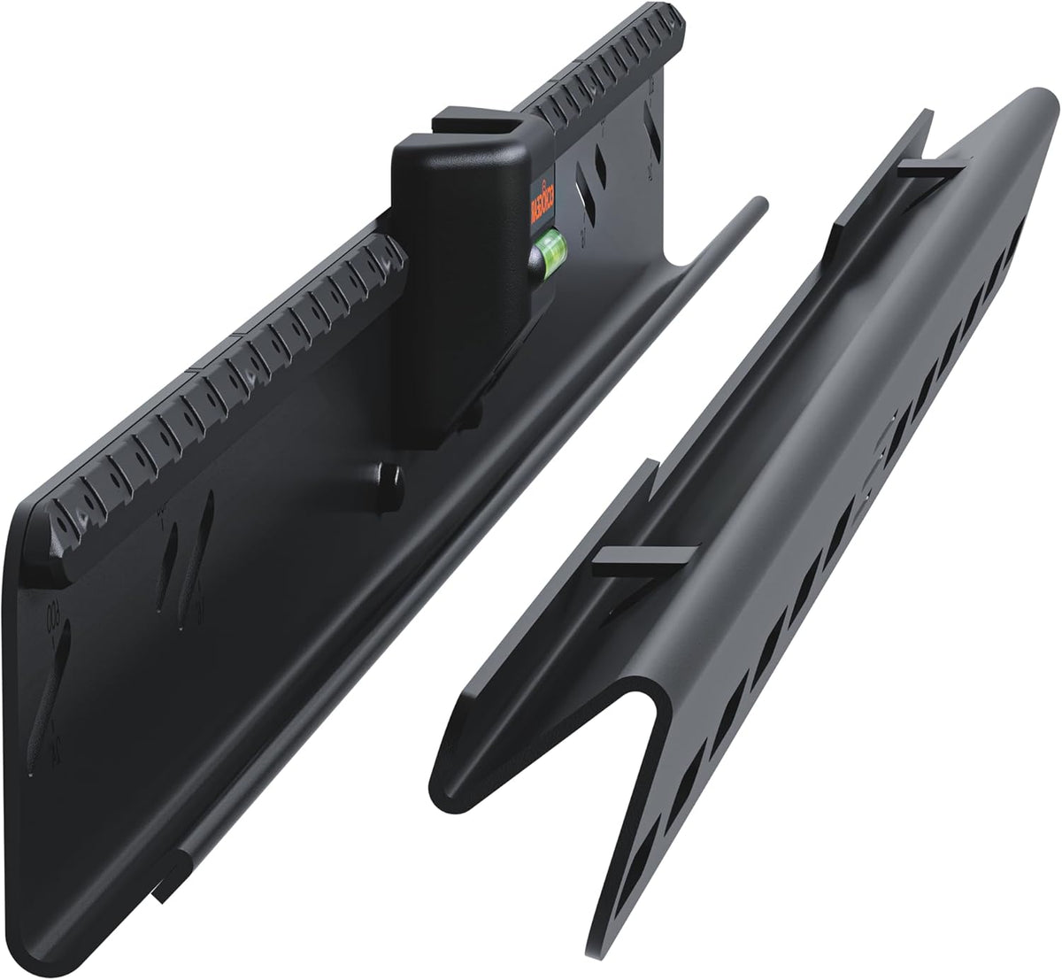 ECHOGEAR No Stud TV Mount for Drywall - Slim No Drill Design Holds TVs Up to 100lbs with Nails - Easy Studless Install with No Drill Needed - PuriLite
