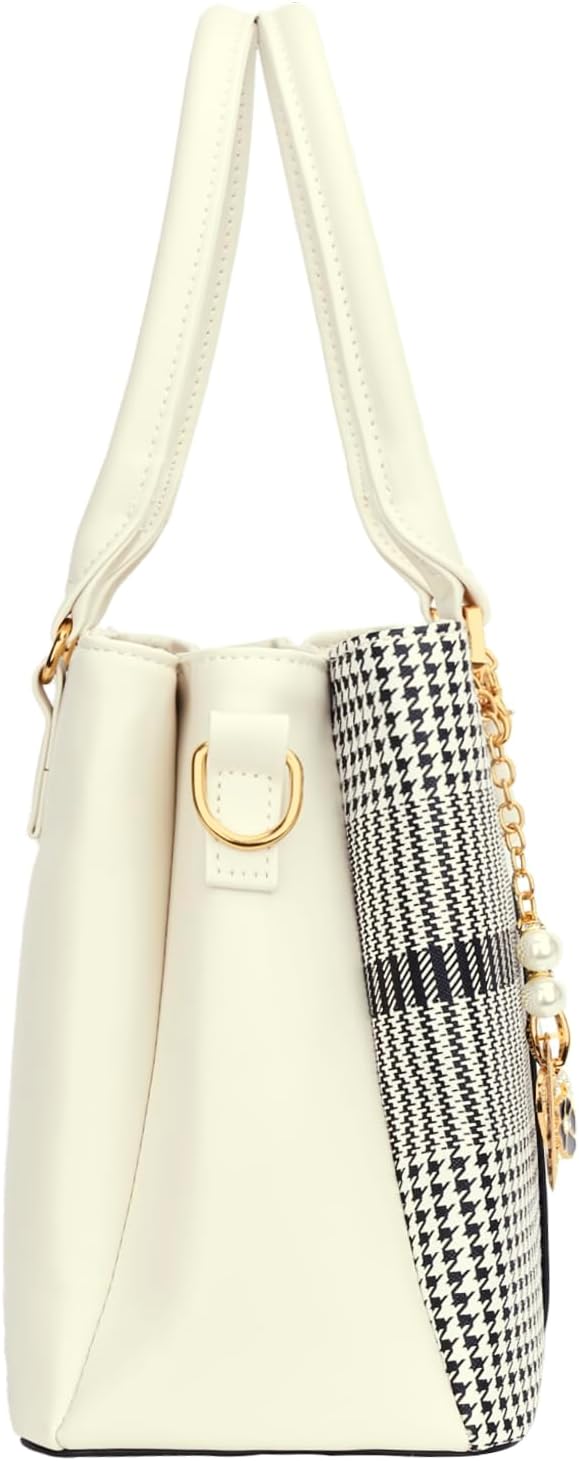 KKXIU Trendy Tote Bag for Women Lightweight Oxford Big Capacity Shoulder Purses and Handbags - PuriLite